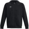 imageUnder Armour Mens Rival Fleece Full Zip Hoodie001 Black   White