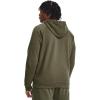 imageUnder Armour Mens Rival Fleece Full Zip Hoodie390 Marine Od Green   White