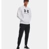 imageUnder Armour Mens Rival Fleece Logo Hoodie100 White   Black