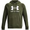 imageUnder Armour Mens Rival Fleece Logo Hoodie390 Marine Od Green   White