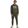 imageUnder Armour Mens Rival Fleece Logo Hoodie390 Marine Od Green   White