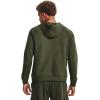 imageUnder Armour Mens Rival Fleece Logo Hoodie390 Marine Od Green   White