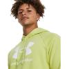 imageUnder Armour Mens Rival Fleece Logo Hoodie743 Lime Yellow   White