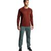 imageUnder Armour Mens Rival Fleece PantsLichen Blue 424Onyx White