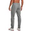 imageUnder Armour Mens Rival Fleece PantsPitch Gray Light Heather 012Onyx White