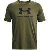 imageUnder Armour Mens Sportstyle Logo ShortSleeve TShirt390 Marine Od Green   Black