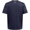 imageUnder Armour Mens Sportstyle Logo ShortSleeve TShirt410 Midnight Navy   Mod Gray