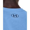 imageUnder Armour Mens Sportstyle Logo ShortSleeve TShirt475 Carolina Blue   Tempered Steel