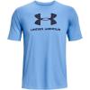 imageUnder Armour Mens Sportstyle Logo ShortSleeve TShirt475 Carolina Blue   Tempered Steel