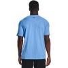 imageUnder Armour Mens Sportstyle Logo ShortSleeve TShirt475 Carolina Blue   Tempered Steel