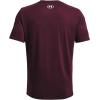 imageUnder Armour Mens Sportstyle Logo ShortSleeve TShirt602 Dark Maroon   Black