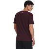 imageUnder Armour Mens Sportstyle Logo ShortSleeve TShirt602 Dark Maroon   Black