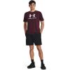 imageUnder Armour Mens Sportstyle Logo ShortSleeve TShirt602 Dark Maroon   Black