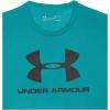 imageUnder Armour Mens Sportstyle Logo ShortSleeve TShirt722 Coastal Teal   Black