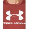 imageUnder Armour Mens Sportstyle Logo ShortSleeve TShirtCinna Red 688White