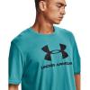 imageUnder Armour Mens Sportstyle Logo ShortSleeve TShirtCosmos 476Black