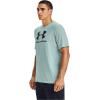 imageUnder Armour Mens Sportstyle Logo ShortSleeve TShirtEnamel Blue 477White