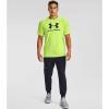 imageUnder Armour Mens Sportstyle Logo ShortSleeve TShirtLime Fizz 291Black