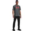 imageUnder Armour Mens Sportstyle Logo ShortSleeve TShirtPitch Gray Medium Heather 013Beta