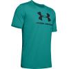 imageUnder Armour Mens Sportstyle Logo ShortSleeve TShirtTeal Rush 454Teal Rush