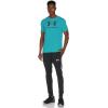 imageUnder Armour Mens Sportstyle Logo ShortSleeve TShirtTeal Rush 454Teal Rush