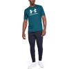 imageUnder Armour Mens Sportstyle Logo ShortSleeve TShirtTeal Vibe