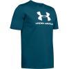 imageUnder Armour Mens Sportstyle Logo ShortSleeve TShirtTeal Vibe