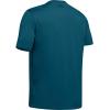 imageUnder Armour Mens Sportstyle Logo ShortSleeve TShirtTeal Vibe