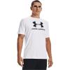 imageUnder Armour Mens Sportstyle Logo ShortSleeve TShirtWhite 100Black