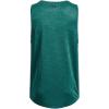 imageUnder Armour Mens Tech Tank 20723 Coastal Teal  Teal Rush  Black