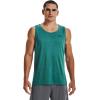 imageUnder Armour Mens Tech Tank 20723 Coastal Teal  Teal Rush  Black