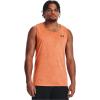 imageUnder Armour Mens Tech Tank 20866 Orange Blast  Orange Tropic  Black
