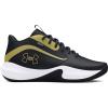 imageUnder Armour Unisex Adult Lockdown 7 Basketball Shoe001 BlackBlackMetallic Gold