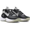 imageUnder Armour Unisex Adult Lockdown 7 Basketball Shoe002 BlackSiltDistant Gray