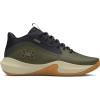 imageUnder Armour Unisex Adult Lockdown 7 Basketball Shoe300 Marine Od GreenBlackTetra Gray