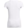 imageUnder Armour Womens HeatGear Armour ShortSleeve TShirt102 White   Black
