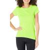 imageUnder Armour Womens HeatGear Armour ShortSleeve TShirt369 Lime Surge   Iridescent