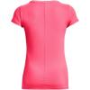 imageUnder Armour Womens HeatGear Armour ShortSleeve TShirt683 Pink Shock   Iridescent