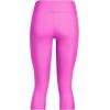 imageUnder Armour Womens HeatGear High Waisted Pocketed Capri572 Vivid Magenta   White