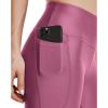 imageUnder Armour Womens HeatGear High Waisted Pocketed Capri669 Pace Pink   Prime Pink