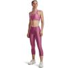 imageUnder Armour Womens HeatGear High Waisted Pocketed Capri669 Pace Pink   Prime Pink