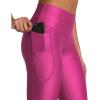 imageUnder Armour Womens HeatGear High Waisted Pocketed Capri686 Astro Pink   Black