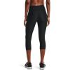 imageUnder Armour Womens HeatGear High Waisted Pocketed CapriBlack 001White