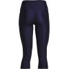 imageUnder Armour Womens HeatGear High Waisted Pocketed CapriMidnight Navy 410White