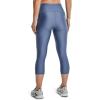 imageUnder Armour Womens HeatGear High Waisted Pocketed CapriMineral Blue 470White