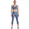 imageUnder Armour Womens HeatGear High Waisted Pocketed CapriMineral Blue 470White