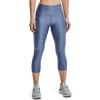 imageUnder Armour Womens HeatGear High Waisted Pocketed CapriMineral Blue 470White