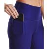 imageUnder Armour Womens HeatGear High Waisted Pocketed CapriRegal 415White
