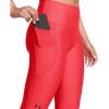 imageUnder Armour Womens Motion Ankle Leggings713 Racer Red   Black