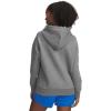 imageUnder Armour Womens Rival Fleece Hoodie028 Castlerock Light Heather   White